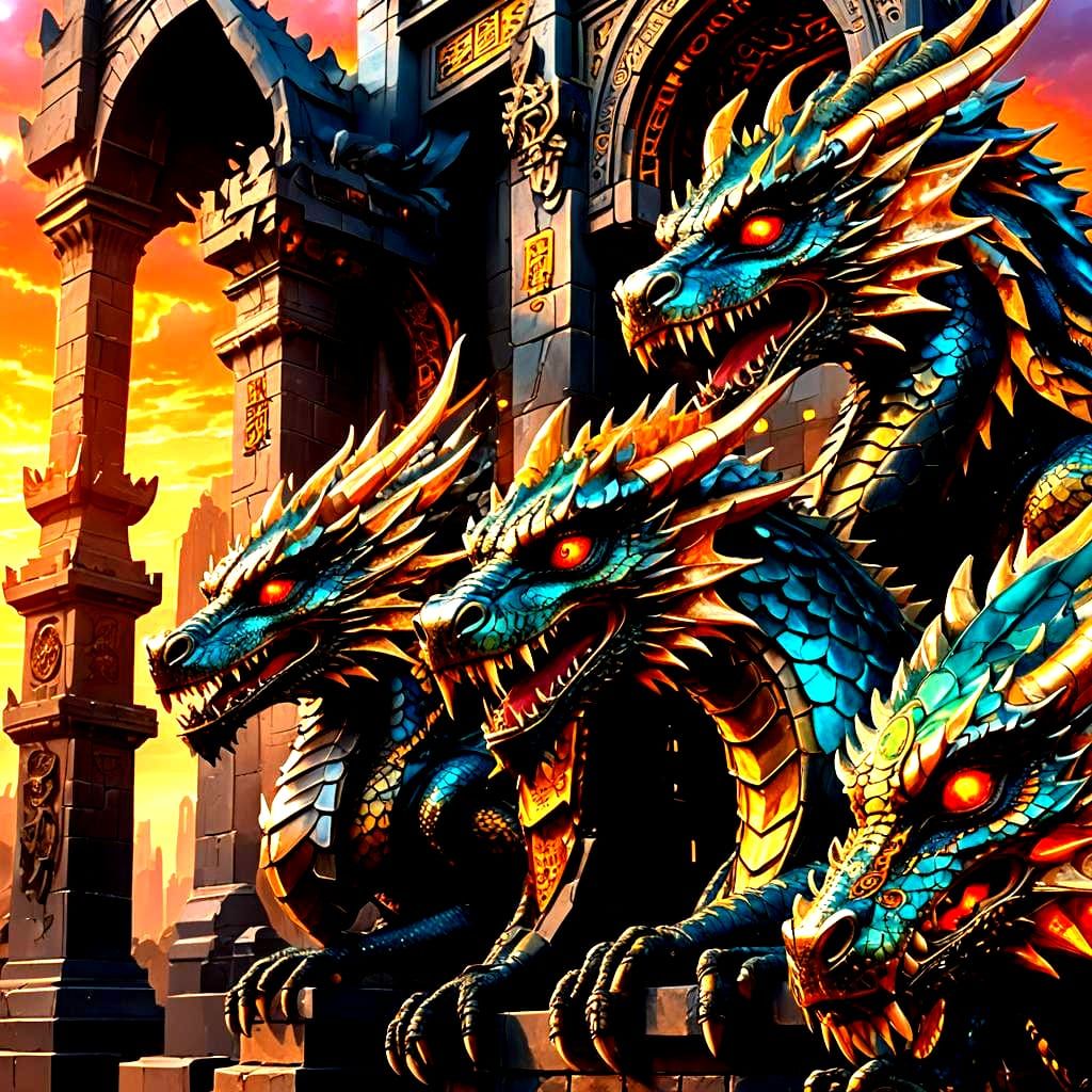 Dragons Guarding the Gates