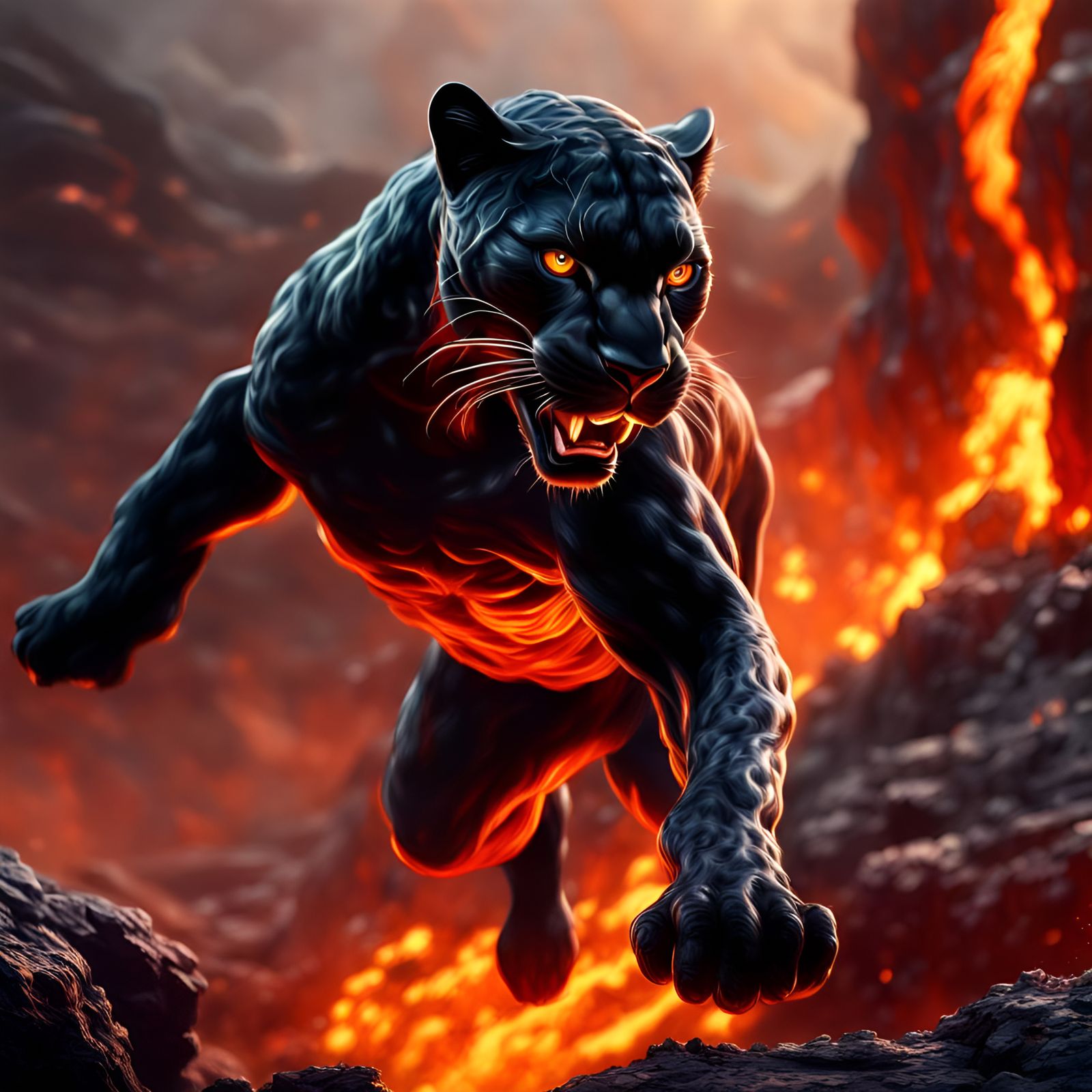 Lava Panther