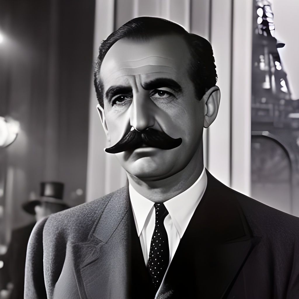 Parisian Cafe Scene in Nouvelle Vague Style