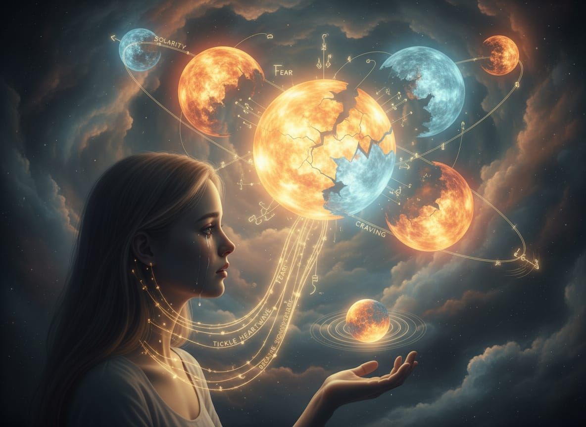 I cry solarity split focus fear craving  tickle heartwave  t...