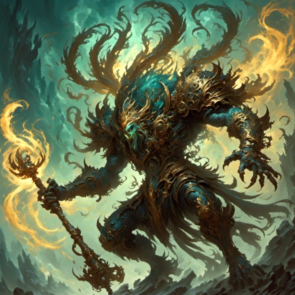 Ominous Tickler Collecting Mirth