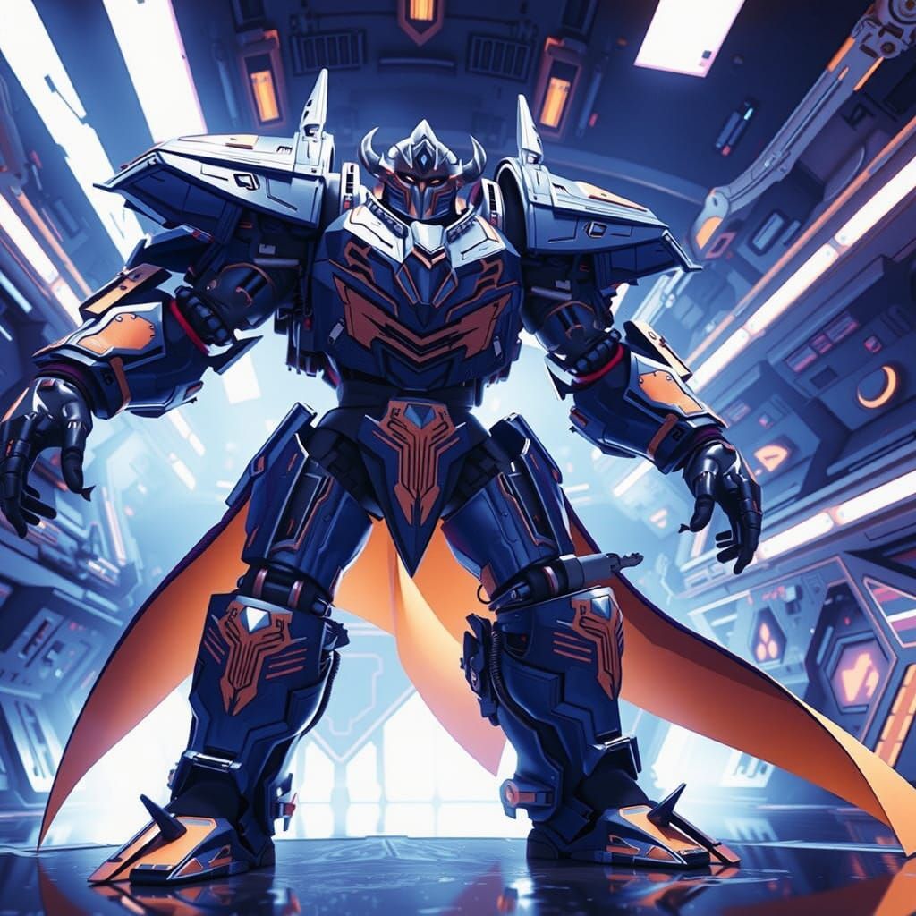 Emperor Zurg in Ominous Space Station: Cinematic Film Still