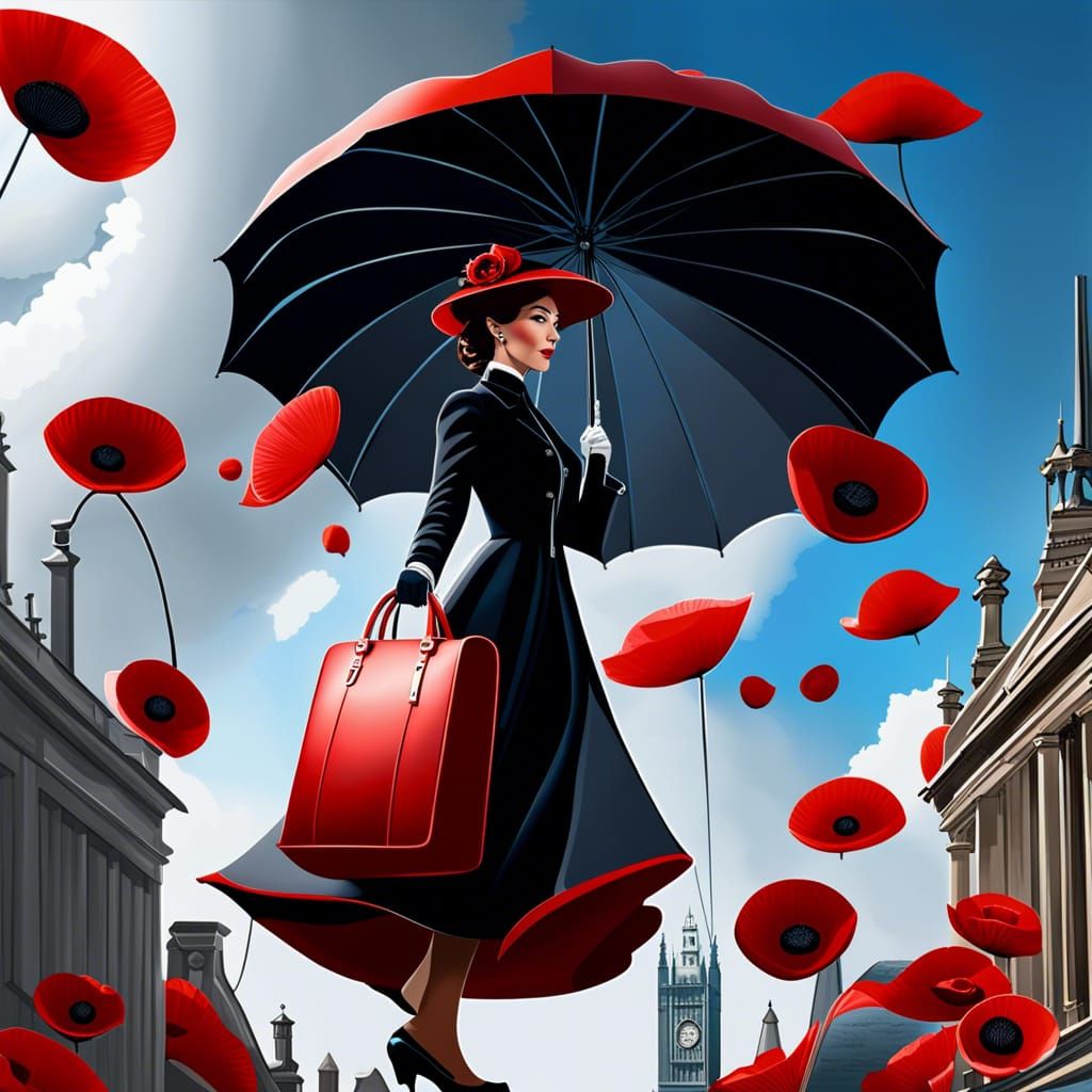 Mary Poppins, "At the Poppies Fashion Week"