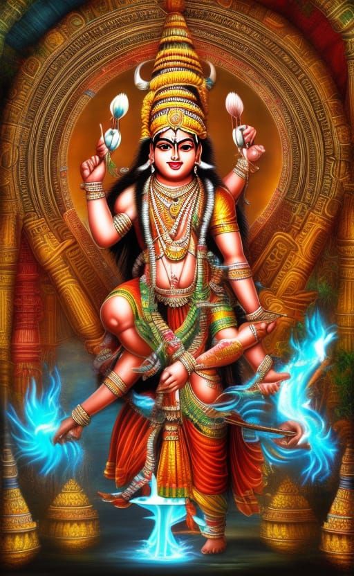 Ancient Indian Gods in Mythological Architecture