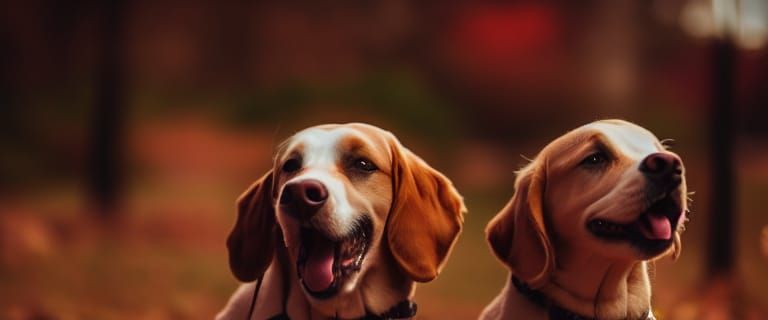 Dog Portrait Generated by AI