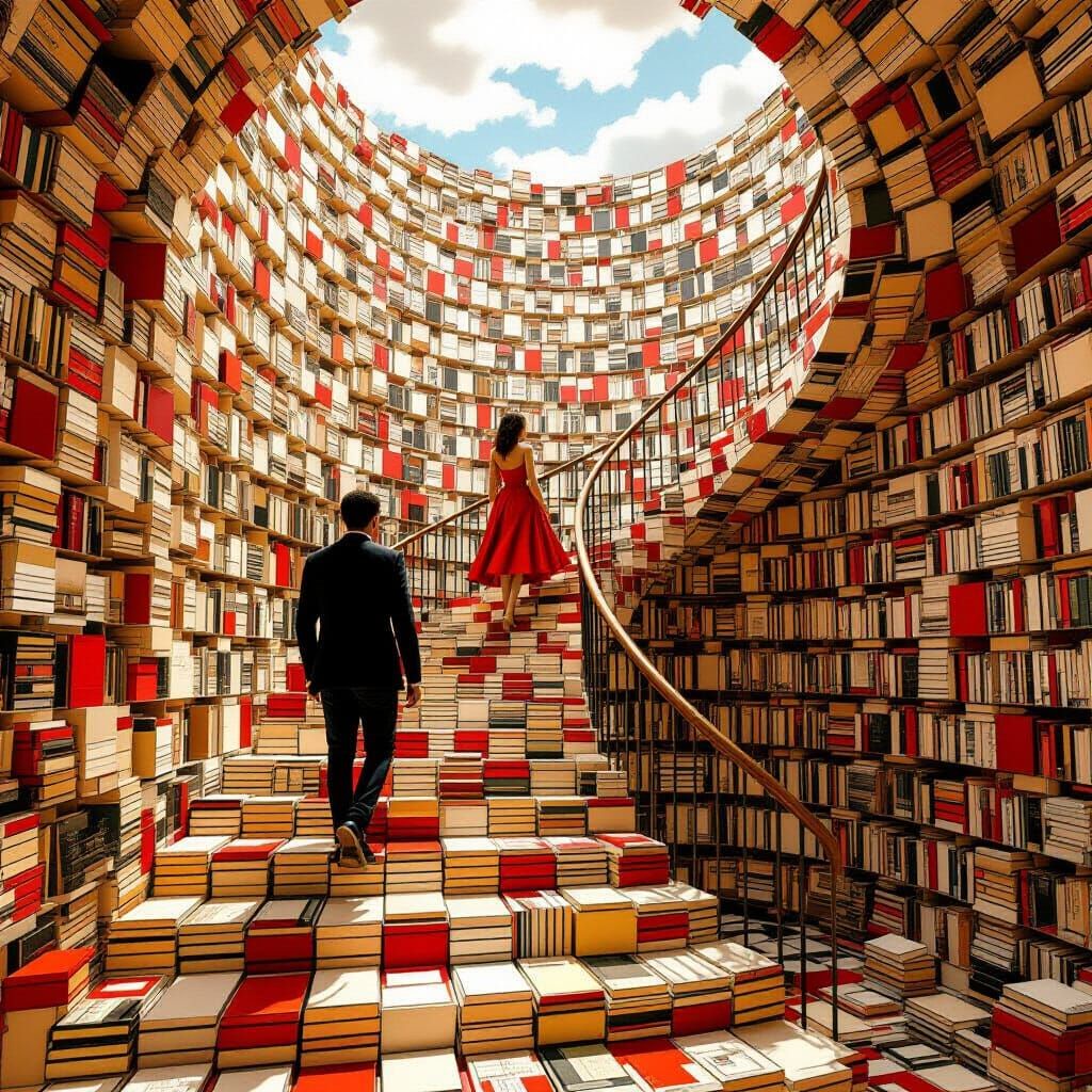 the efforts I made not to love her