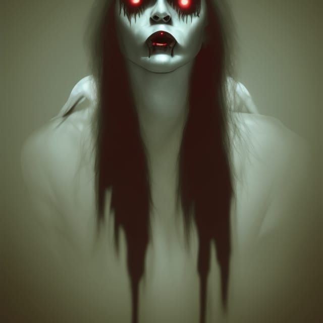 Aetherpunk Vampire with Chrome Fangs: Hyperrealistic Art