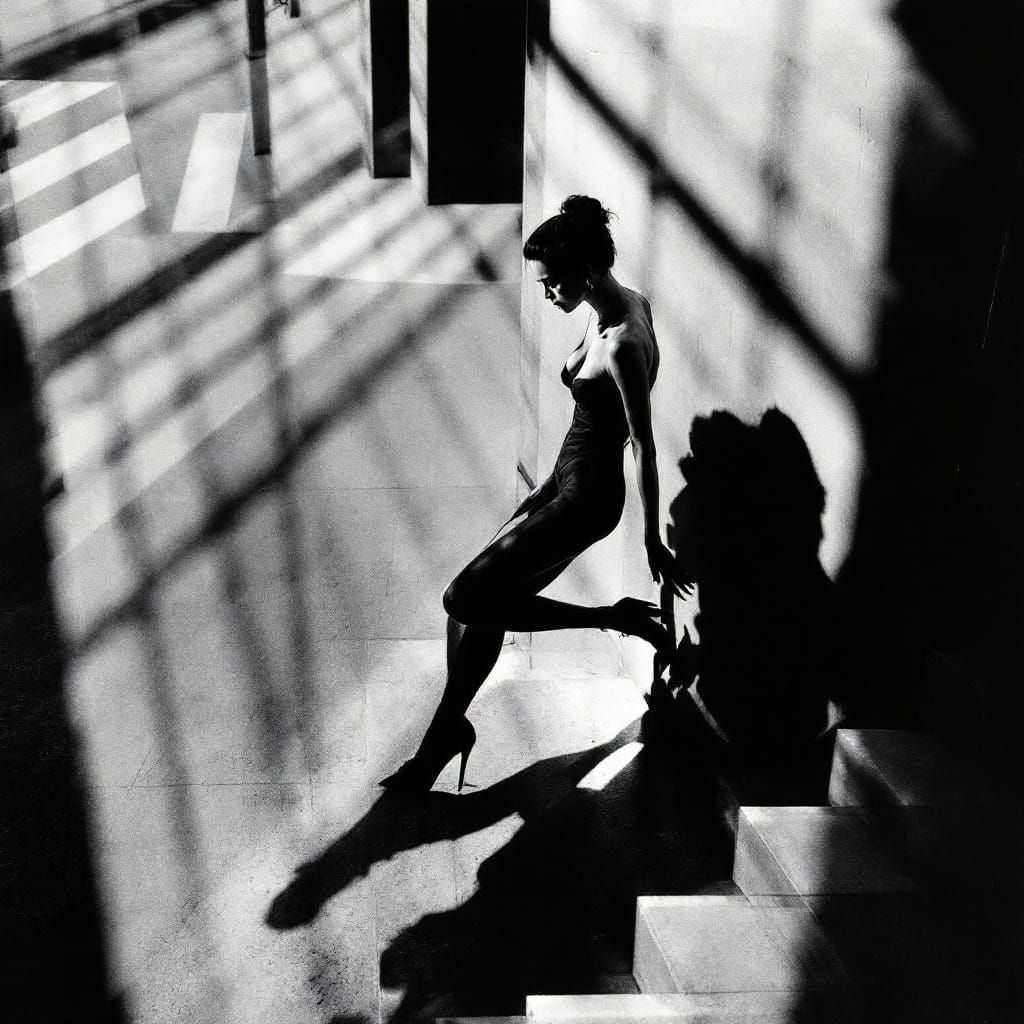 Monochromatic Streets in Dramatic Shadow Play