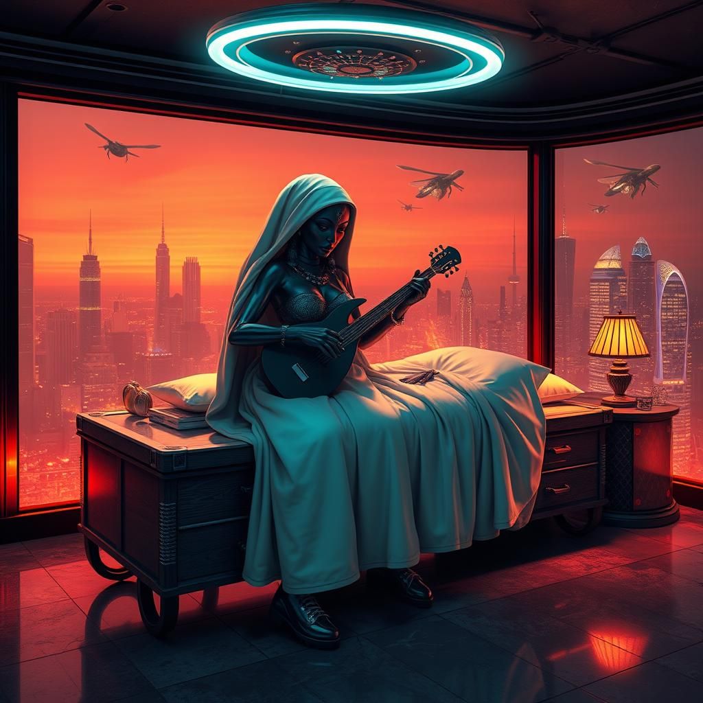 Futuristic Space Opera with Alien Princess