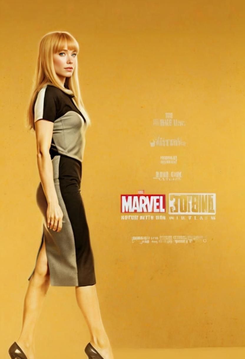 Pepper Potts Glances Sideways in Detailed MCU Portrait