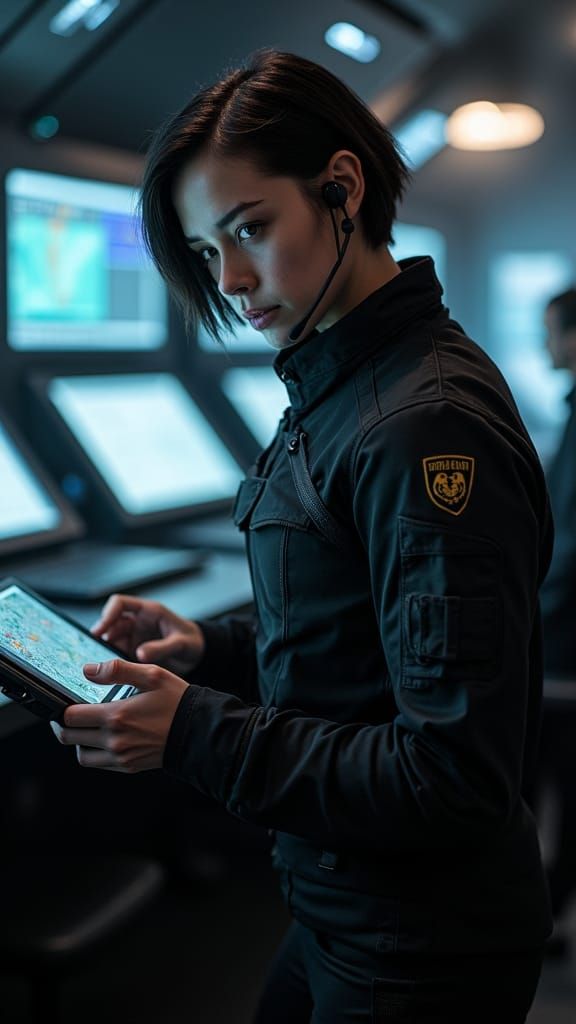 Anna Grimsdottir Portrait in Photorealistic Style