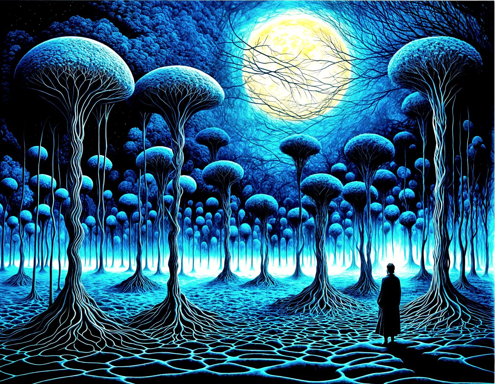 Monochromatic Inner World of Archetypal Dreams