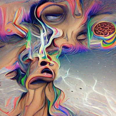 AI Generated Image From Blank Prompt