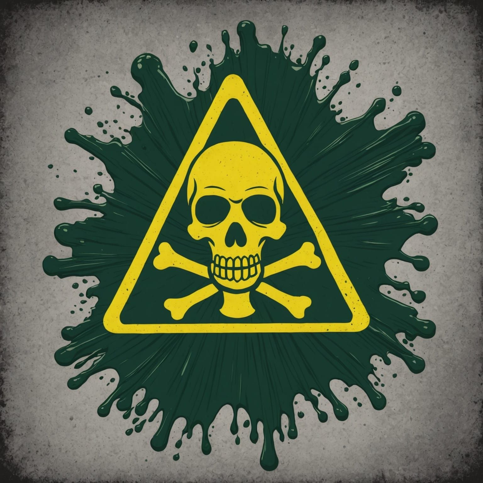 Abstract Image of a Toxic Mopsic