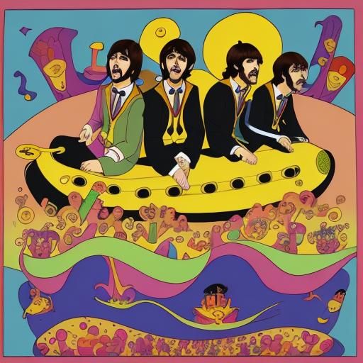 The Beatles' Iconic Yellow Submarine