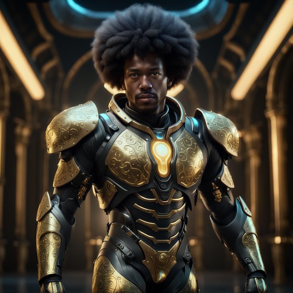 Bioluminescent Biosuit: Detailed Fantasy Concept Art