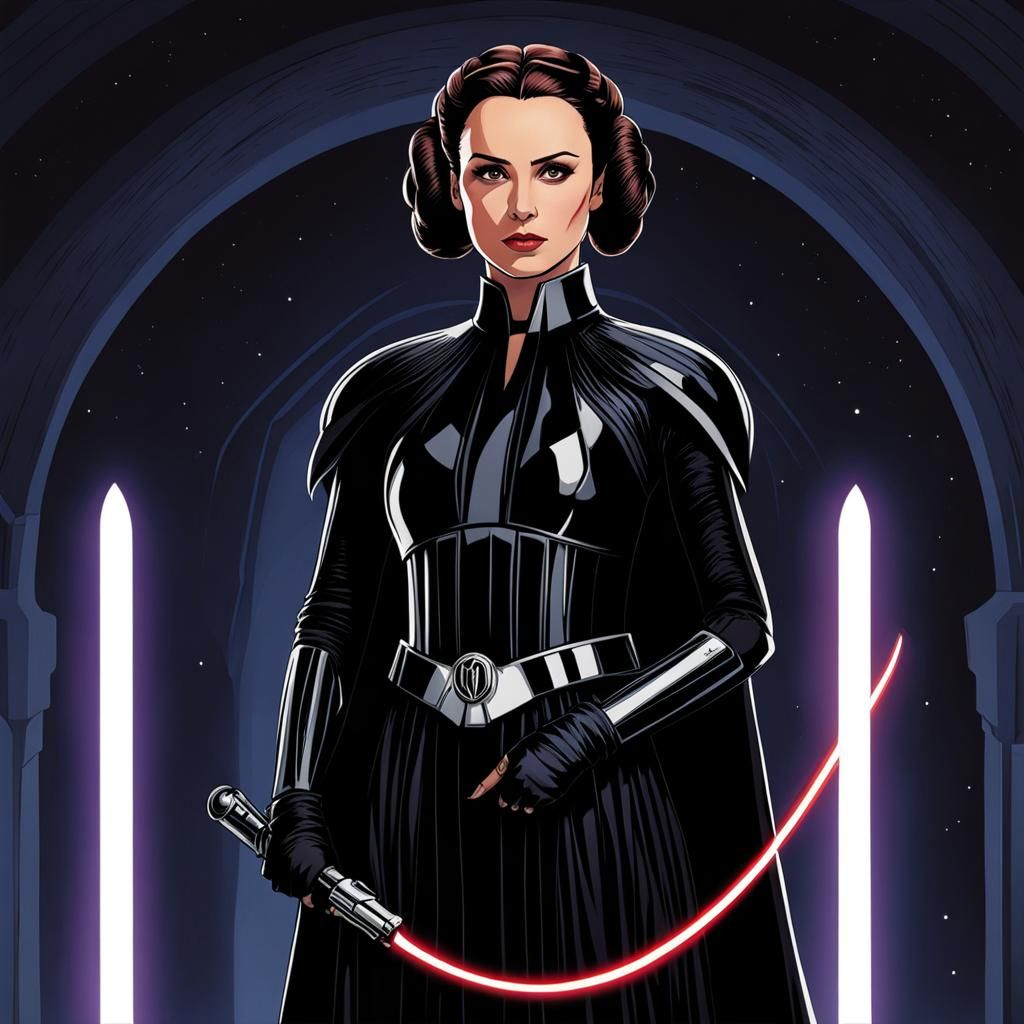 Padmé Amidala as a Sith Lord