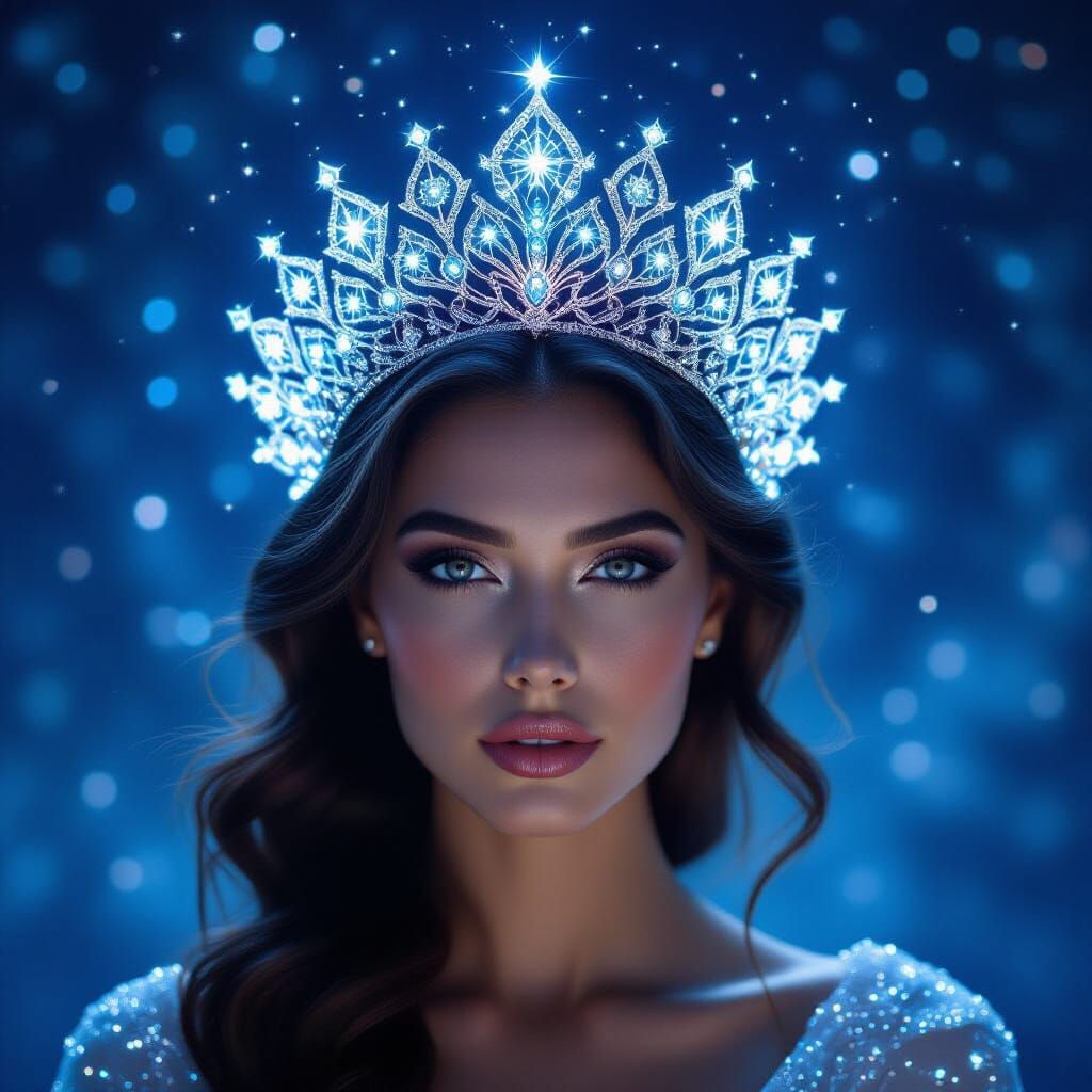 Ethereal Queen with Constellation Tiara