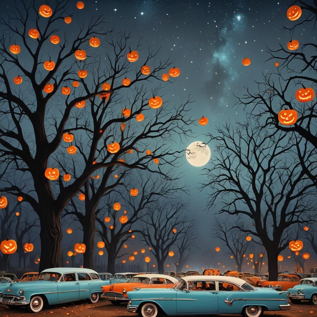 Halloween Night Car Meet Up.