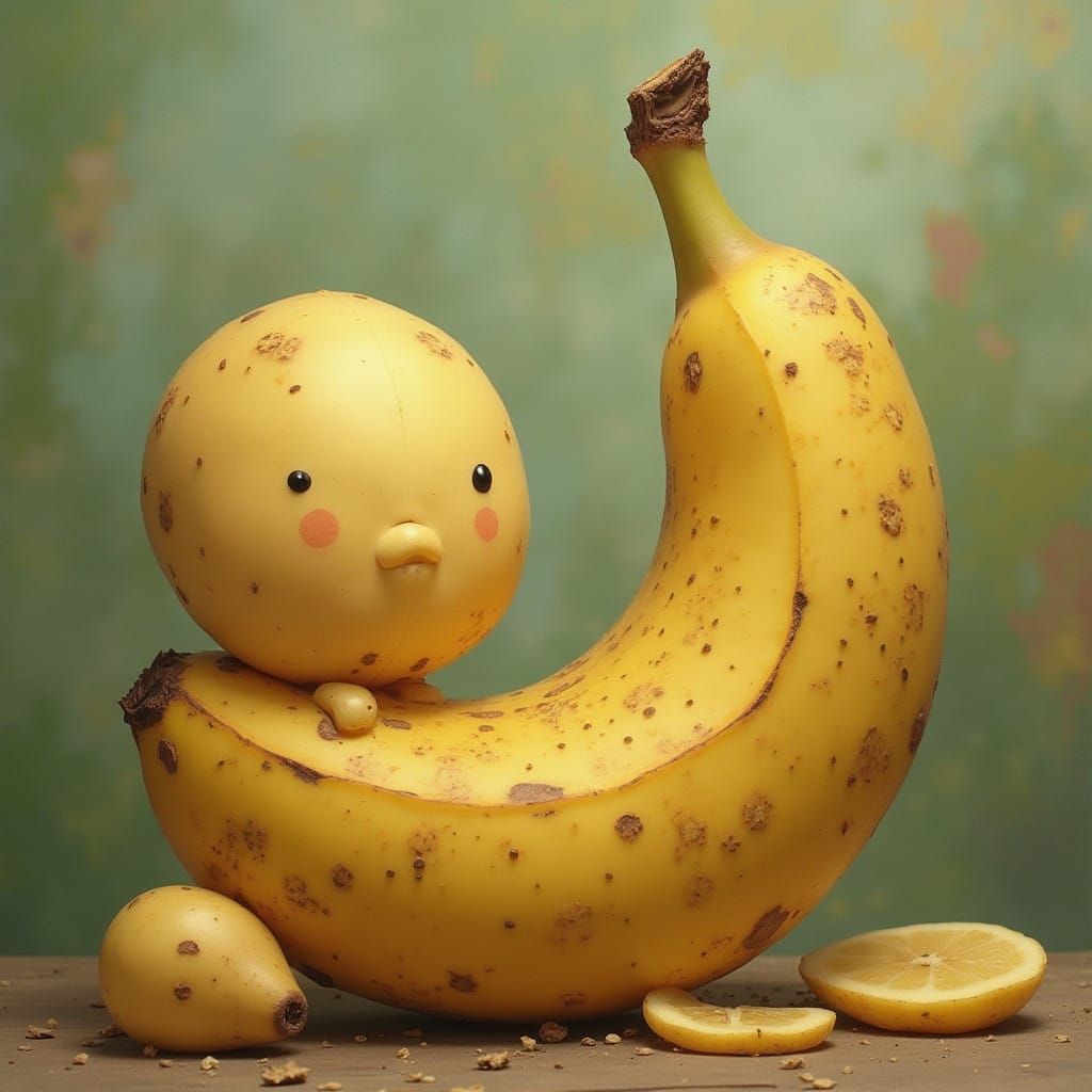 Reality of Fruit Evolution Revealed in Surreal Landscape