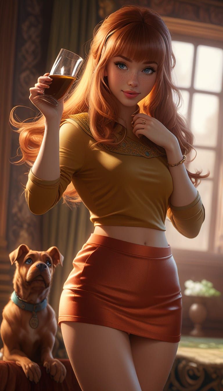 Daphne from scooby doo