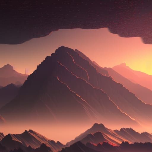 Commodore 64 Inspired Matte Painting