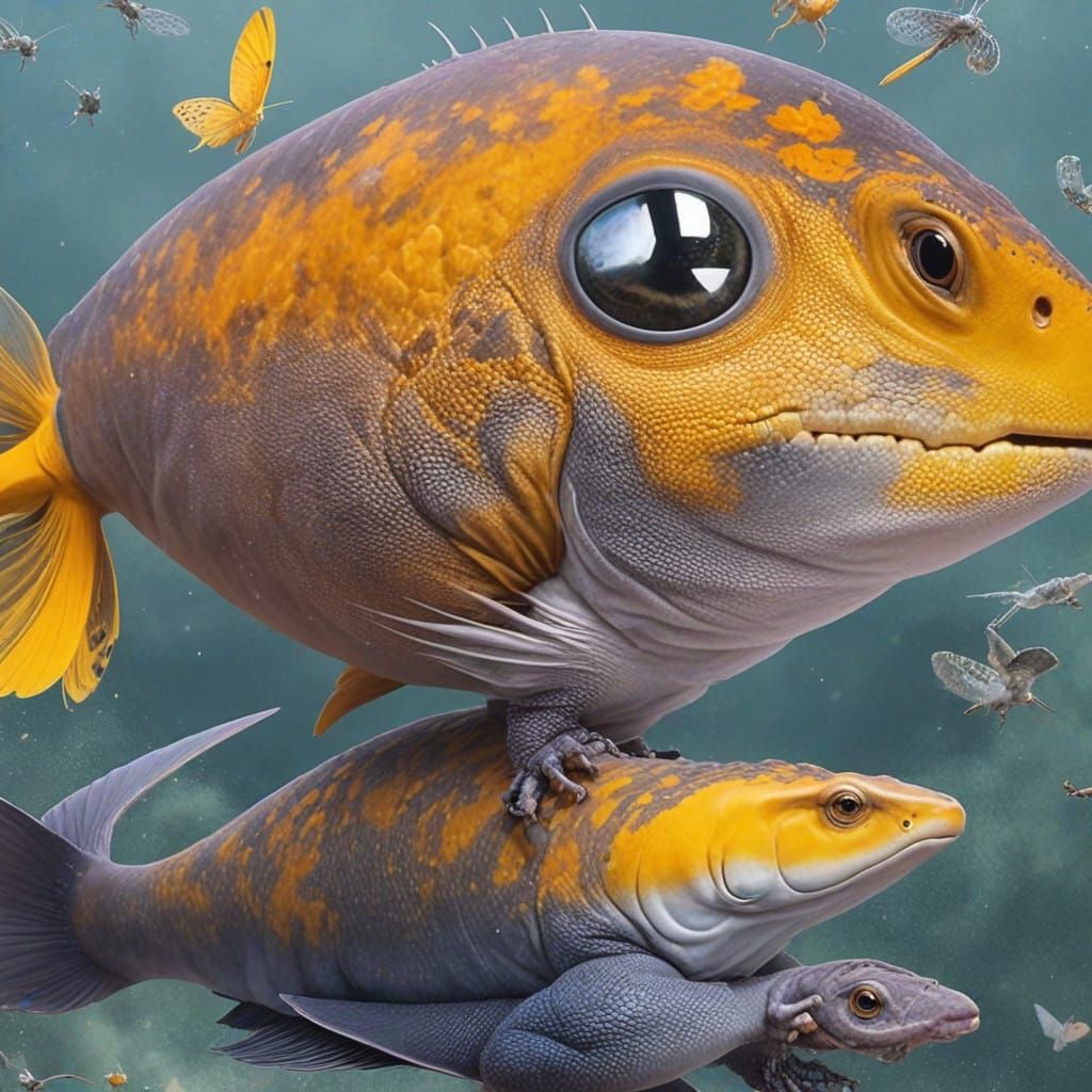 Evolution Hit's the Fish...