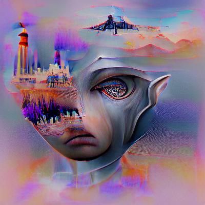 Abstract AI Image of Oblivion