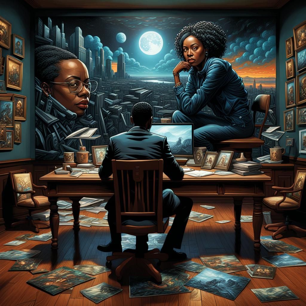 Infinite Repetition: African American Woman in Digital Art