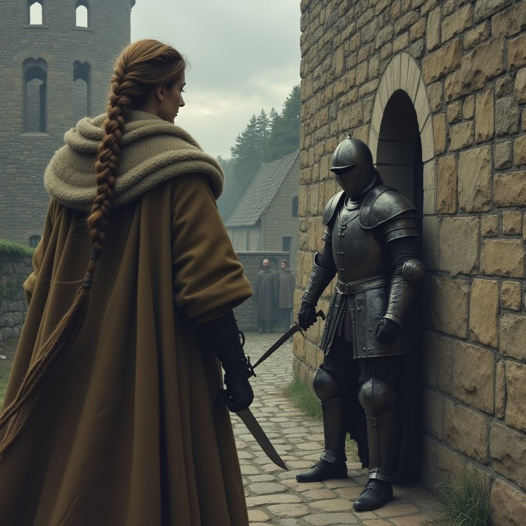 Dramatic Ambush at Ancient City Wall