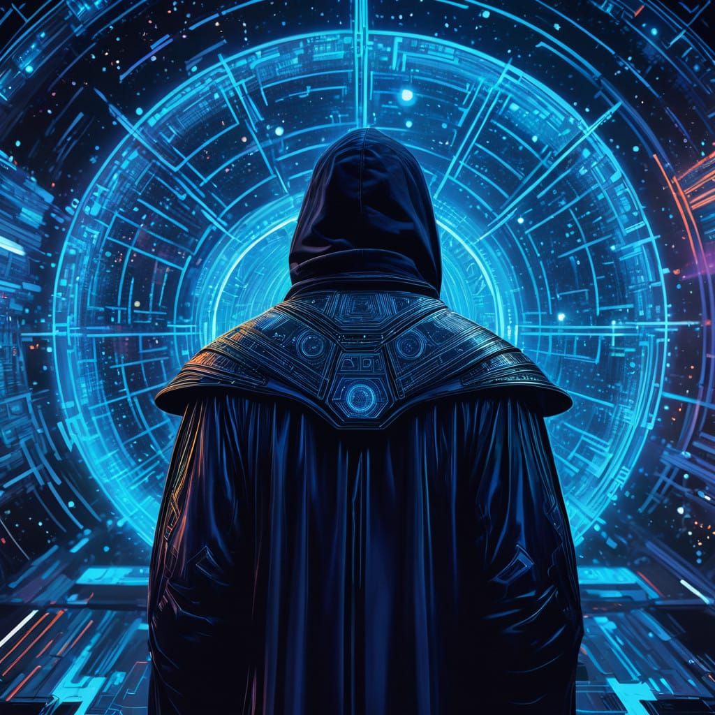 Techno-Astronomic Warlock Transcends Reality