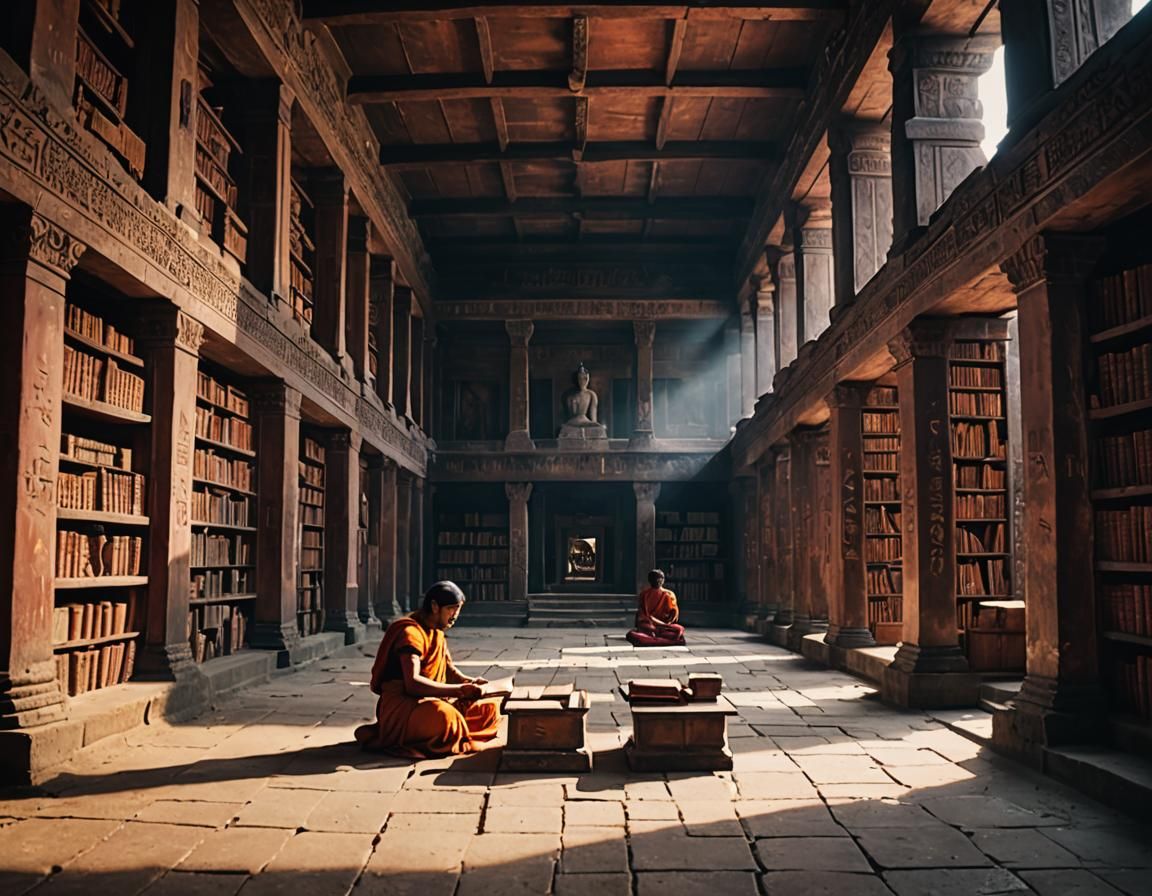 Ancient Library of Nalanda University of India