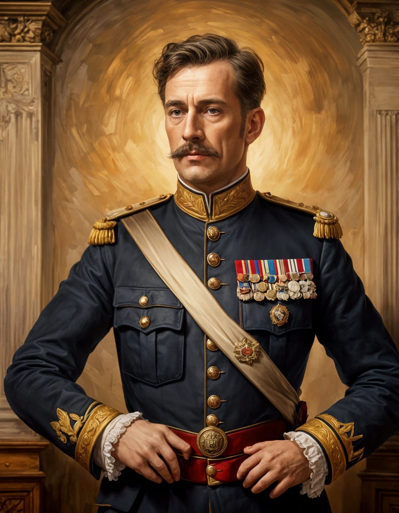 Brigadier Gründerzeit AI Interpretation