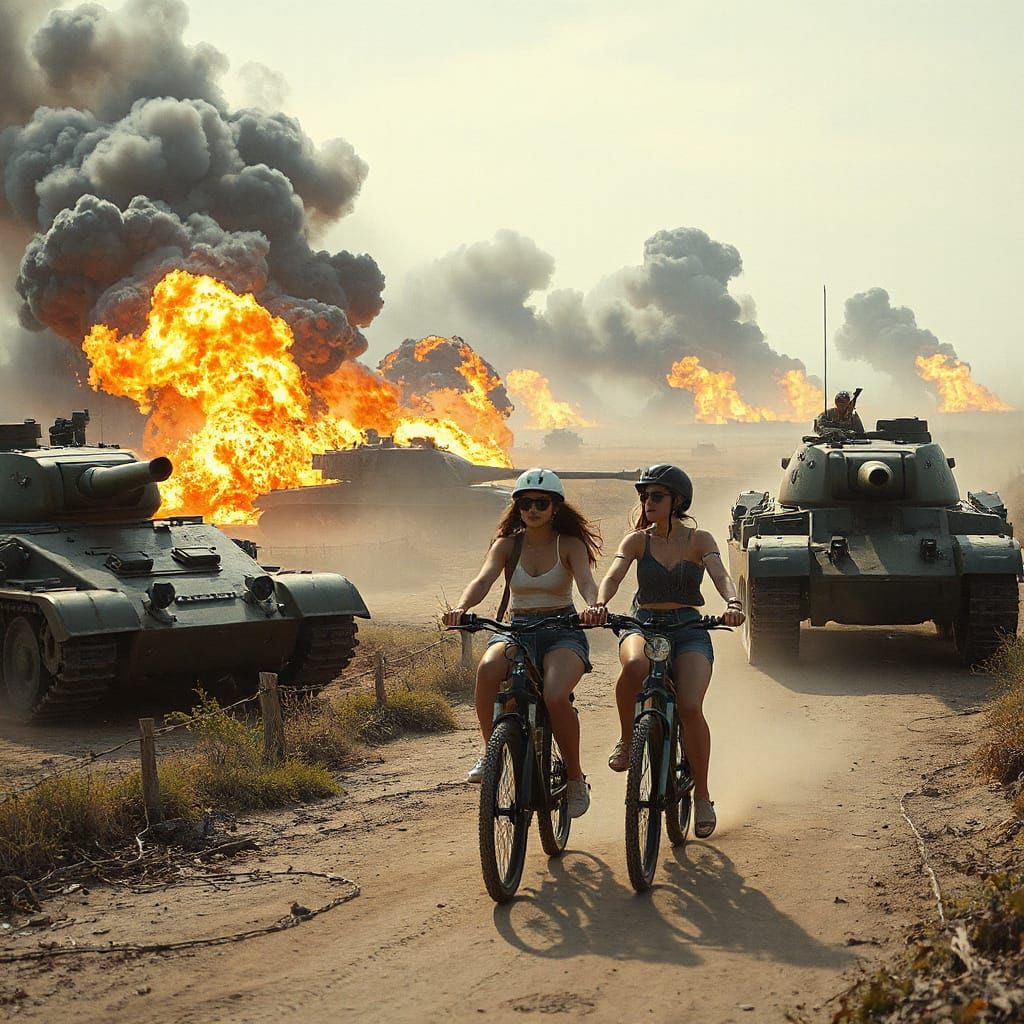 Futuristic Industrial Combat in WW1 No Man's Land