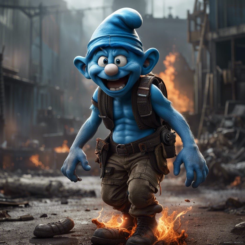 Jokey Smurf