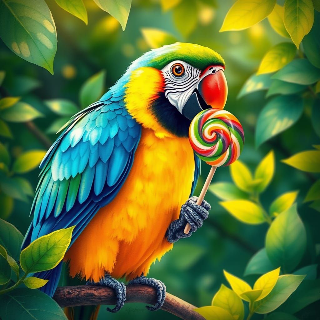 Polly want a lollipop