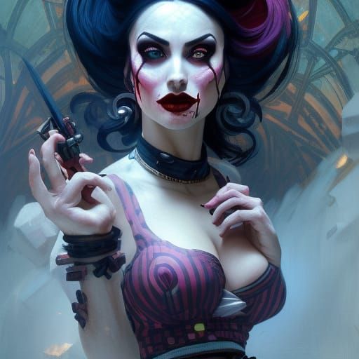 Mad Moxxi Dark Fantasy Concept Art