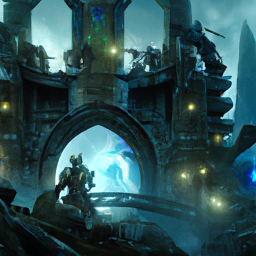 Vergil: Detailed Matte Painting in Deep Color