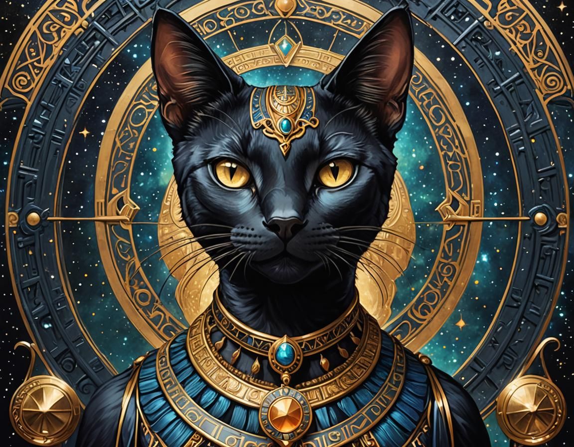 Shattered Gargoyle in Alcohol Ink Style