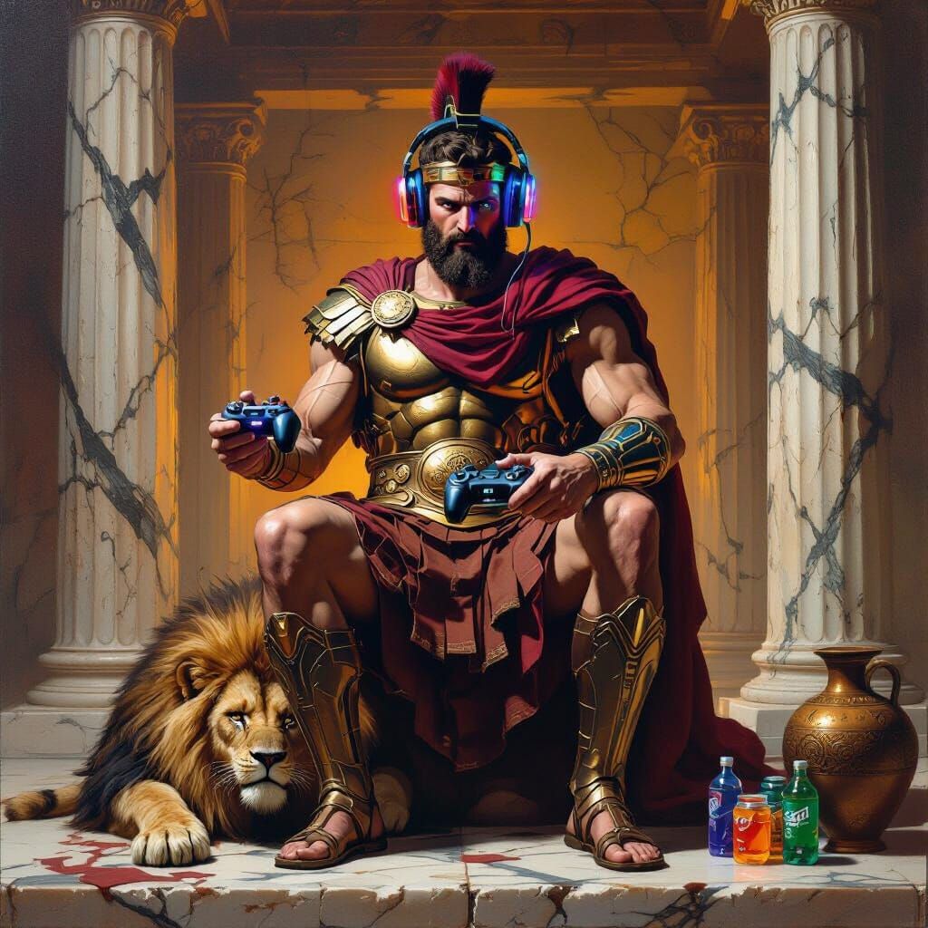 Heracles as a Gamer in Ancient Greece