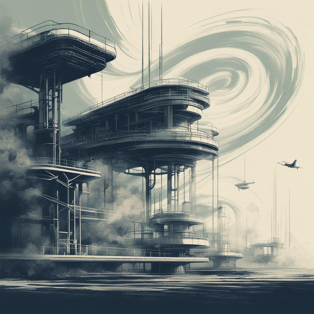 Eerie Construct in Industrial Design Style