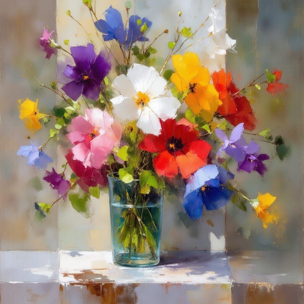 Abstract Earth and Scratch Art Fusion