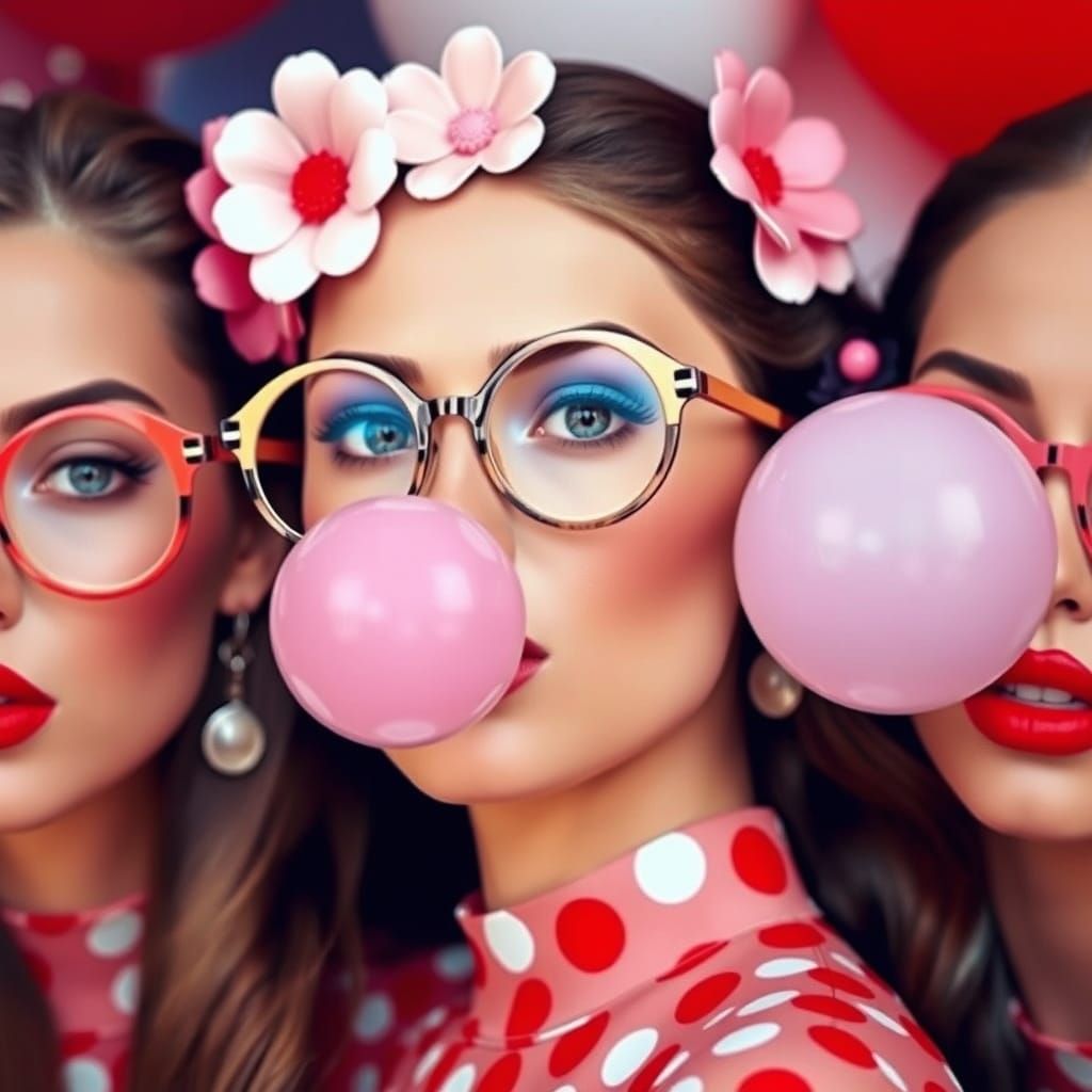 Polka Dots and Bubble Gum