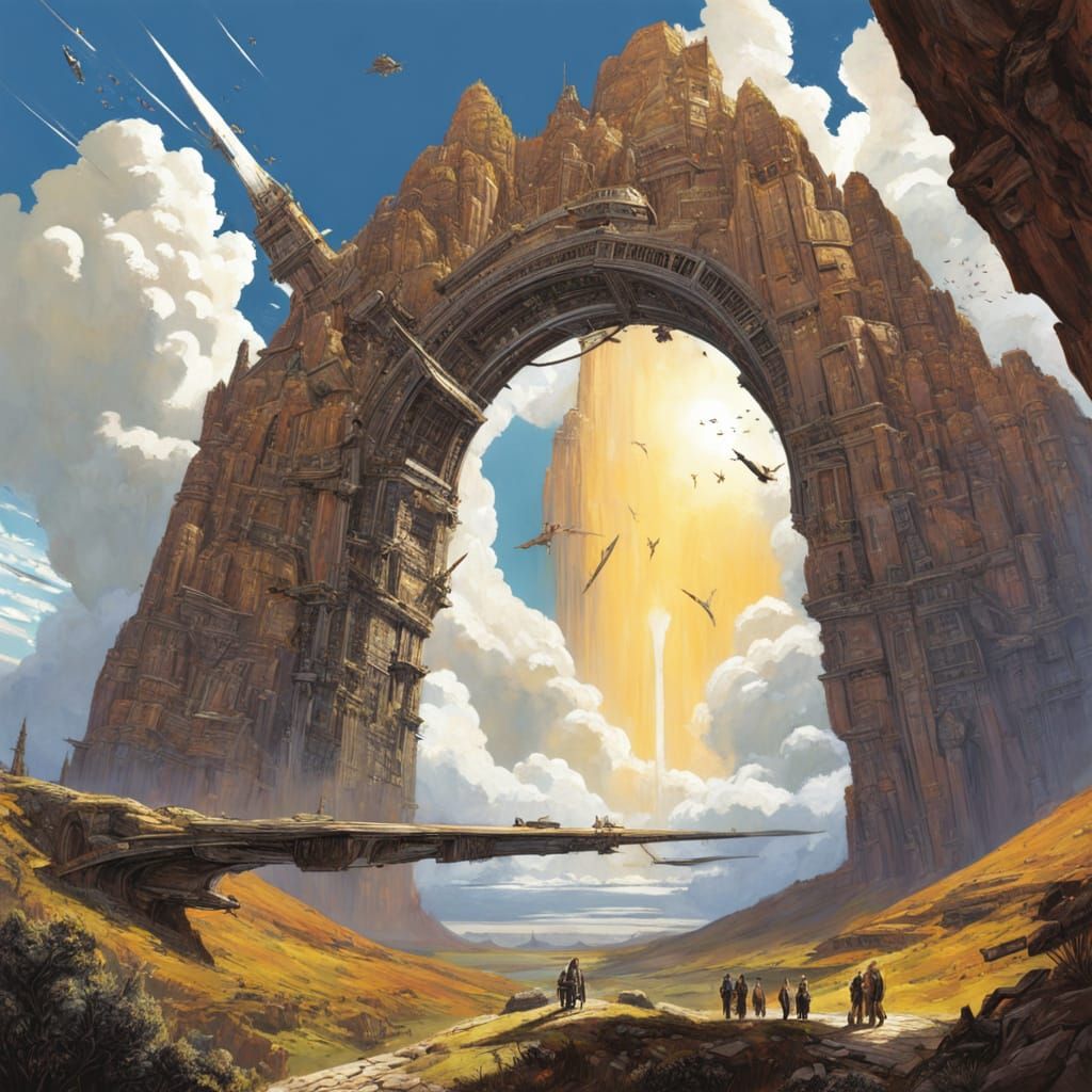 celestial + arch, ruler or gateway of the skies