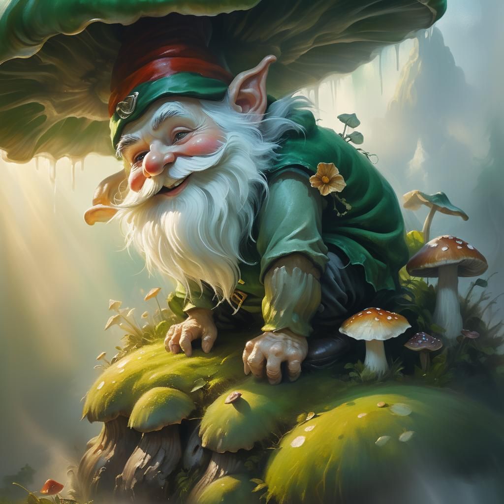 Le gnome heureux