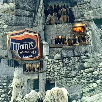 Tavern Scene in Minas Tirith