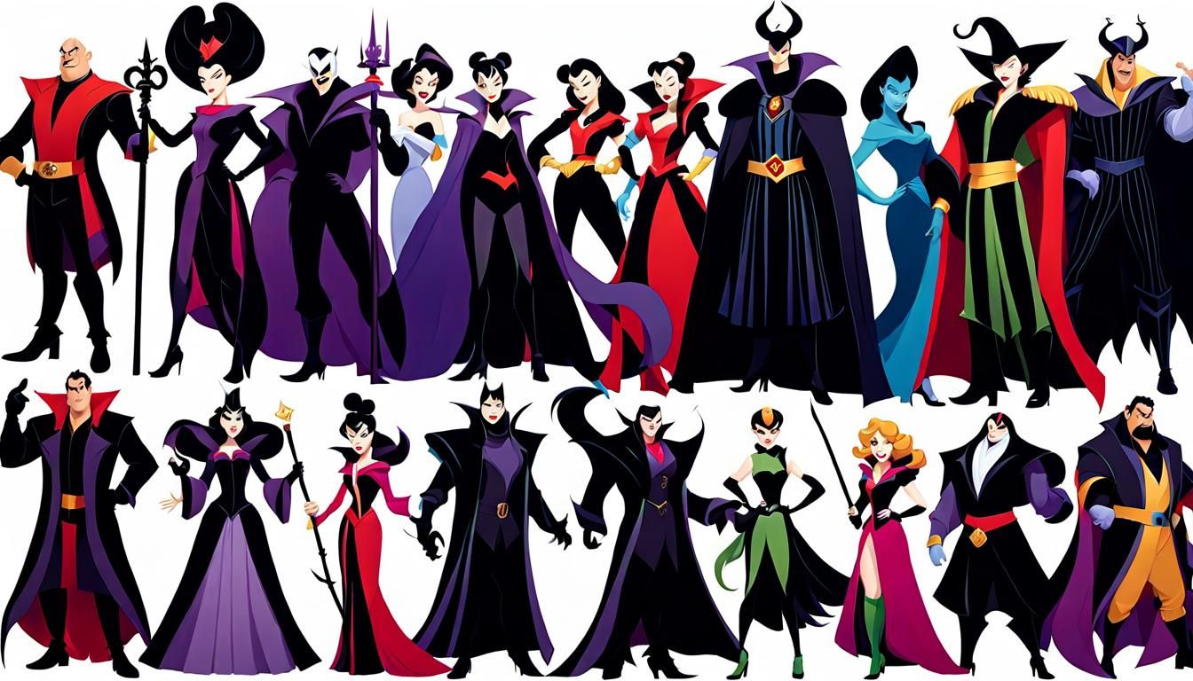 Disney Villains Assemble in Hyperrealistic Detail