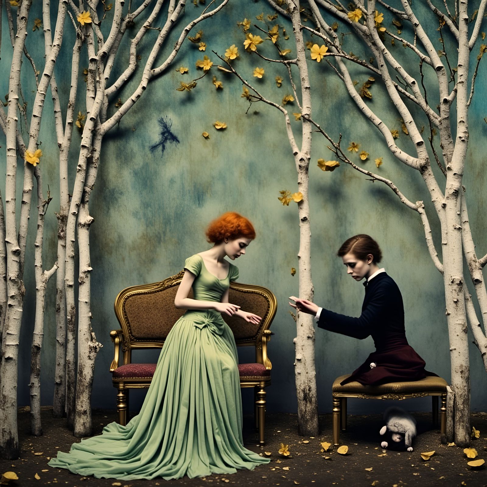 Tragic Marionette: Surreal End of Relationship