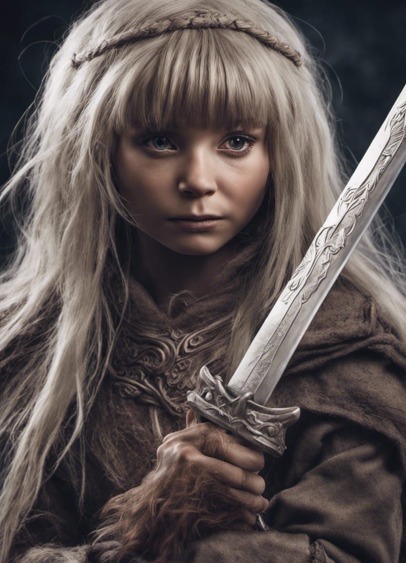 Jen from The Dark Crystal: Hyperrealistic Warrior