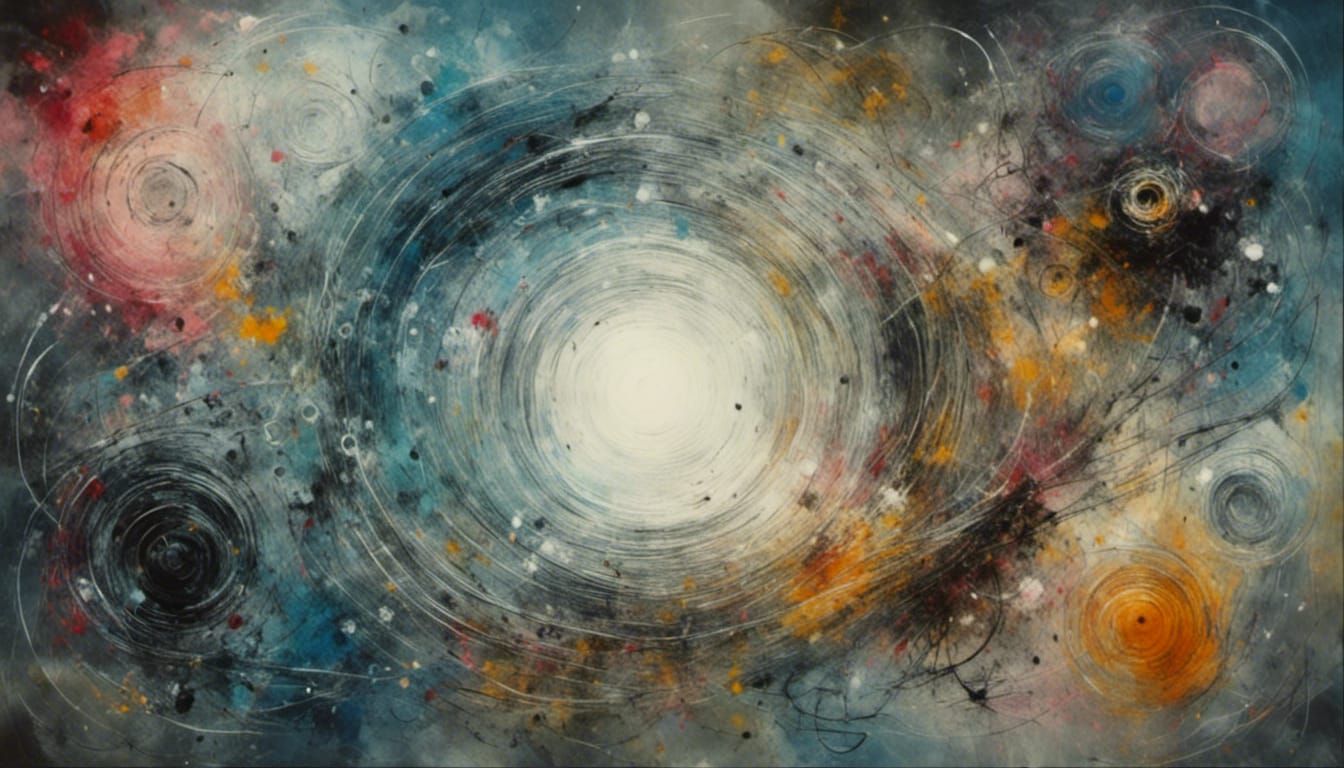 Tesseract Unraveling: A Surreal Interdimensional Vision